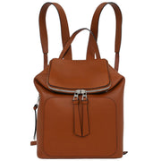 Loewe Brown Leather Goya Backpack 521902 125176
