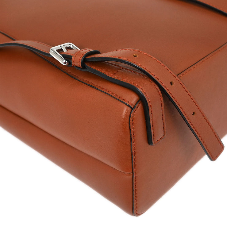 Loewe Brown Leather Goya Backpack 521902 125176