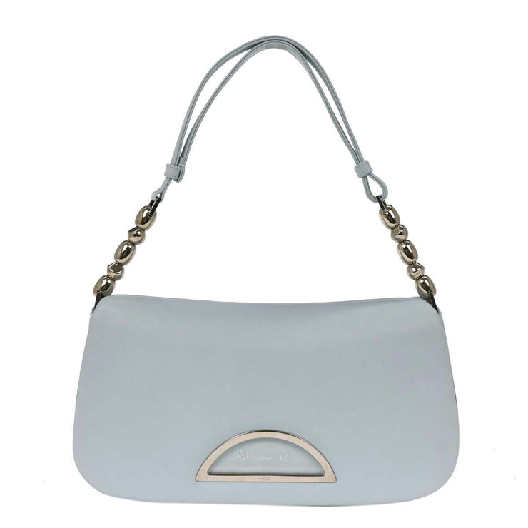 Christian Dior Light Blue Leather Malice Handbag MA-0050 125177