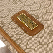 Christian Dior Beige Honeycomb Shoulder Bag 125178