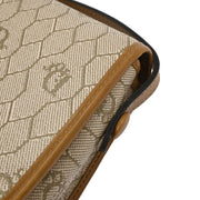 Christian Dior Beige Honeycomb Shoulder Bag 125178