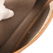 Christian Dior Beige Honeycomb Shoulder Bag 125178