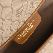 Christian Dior Beige Honeycomb Shoulder Bag 125178