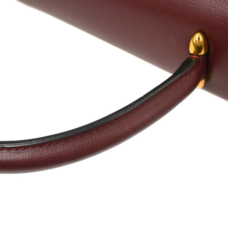 Cartier Bordeaux Handbag EQCJ 125180