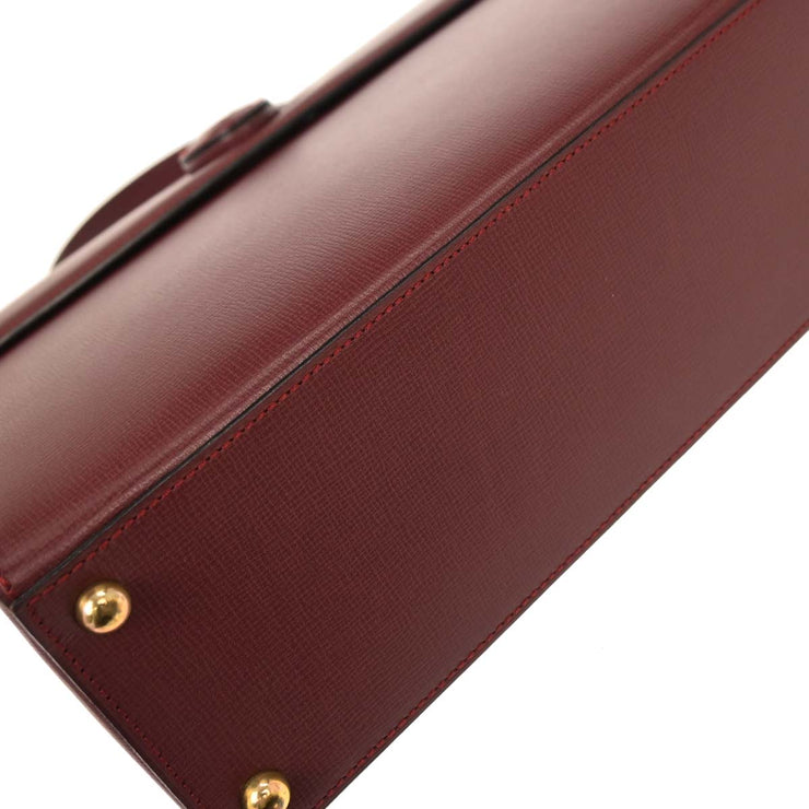 Cartier Bordeaux Handbag EQCJ 125180