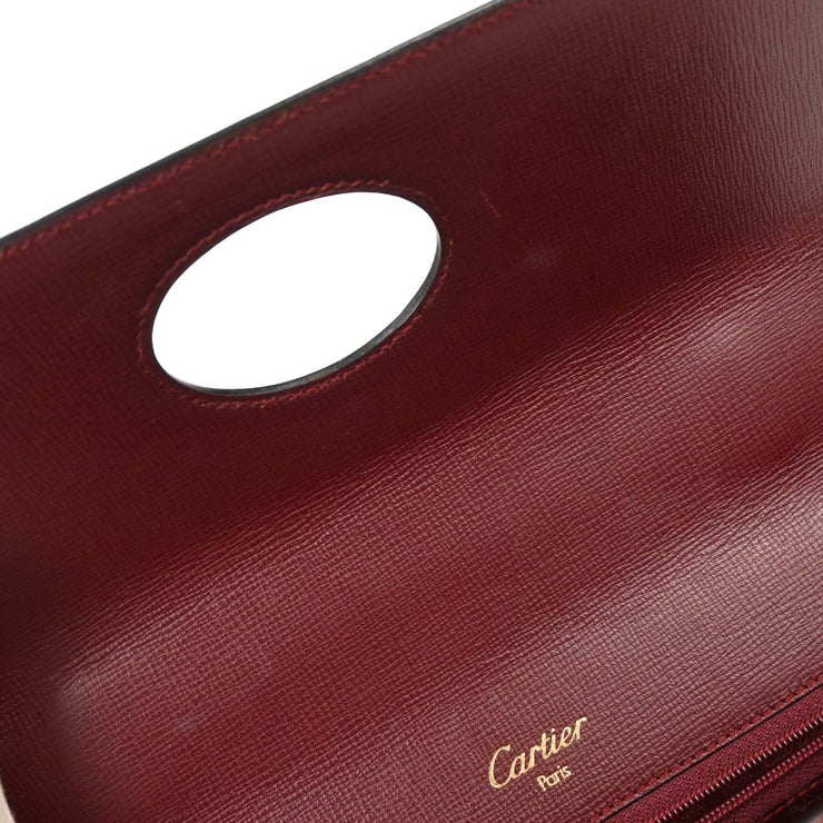 Cartier Bordeaux Handbag EQCJ 125180