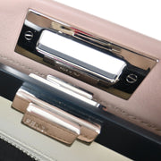 Fendi Light Pink Leather Peekaboo 2way Handbag 8BN290-3ZN-189-3262 125183