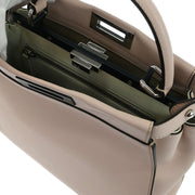 Fendi Light Pink Leather Peekaboo 2way Handbag 8BN290-3ZN-189-3262 125183