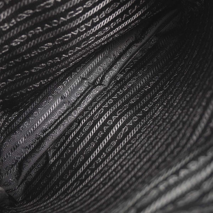 Prada Black Leather Shoulder Bag 203 125184