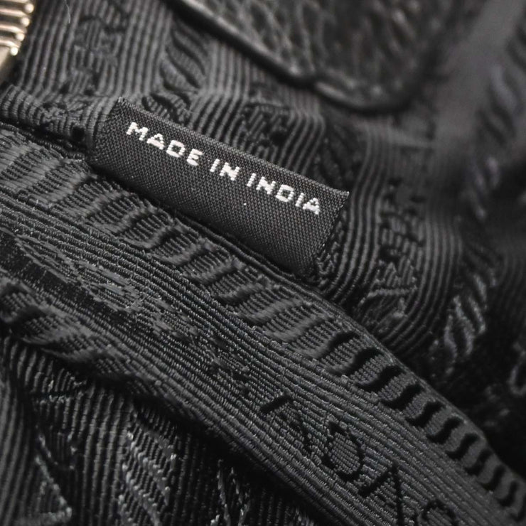 Prada Black Leather Shoulder Bag 203 125184