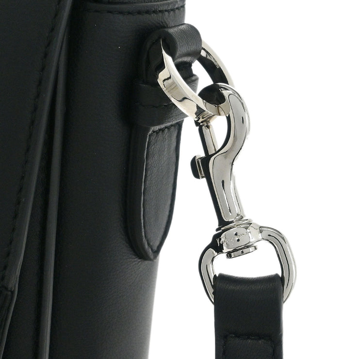 Salvatore Ferragamo Black Vara 2way Handbag AU-21/D846 125185