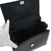 Salvatore Ferragamo Black Vara 2way Handbag AU-21/D846 125185