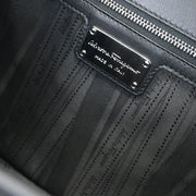Salvatore Ferragamo Black Vara 2way Handbag AU-21/D846 125185
