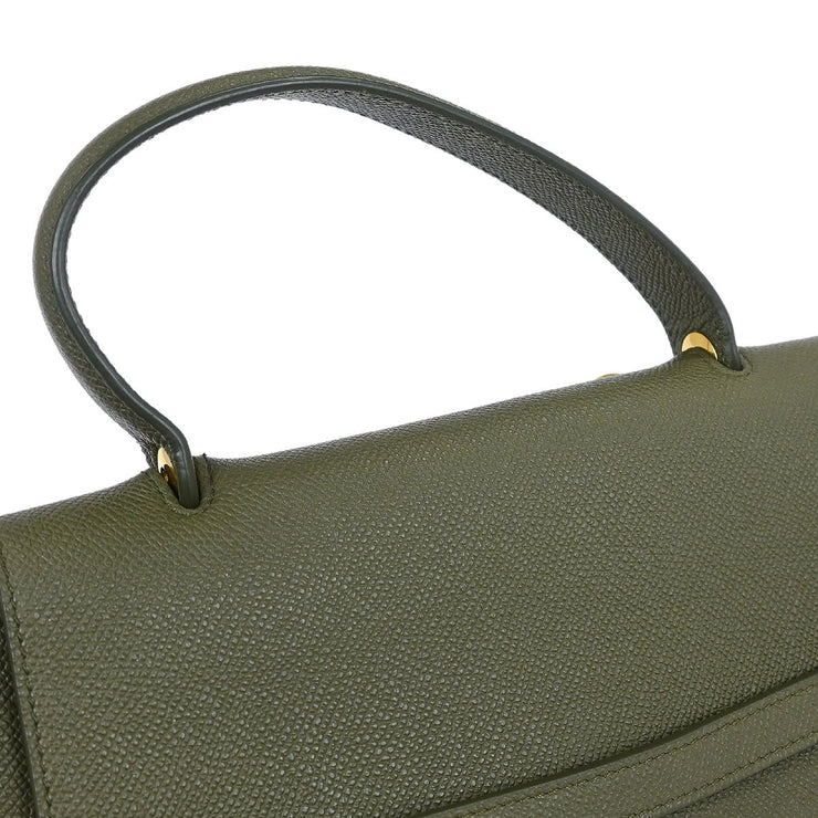 Celine Khaki Belt Bag 2way Handbag U-PB-0199 125186