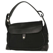 Bvlgari Black Canvas Logomania Handbag ABELEL 125187