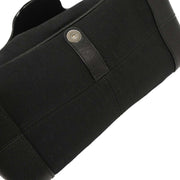 Bvlgari Black Canvas Logomania Handbag ABELEL 125187