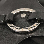 Bvlgari Black Canvas Logomania Handbag ABELEL 125187