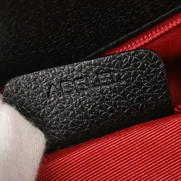 Bvlgari Black Canvas Logomania Handbag ABELEL 125187