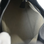 Prada Black Leather Hobo Handbag 31/I 125188