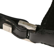 Salvatore Ferragamo Black Suede Handbag EE-21 1235 125189