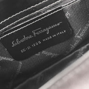 Salvatore Ferragamo Black Suede Handbag EE-21 1235 125189