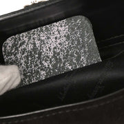 Salvatore Ferragamo Black Suede Handbag EE-21 1235 125189