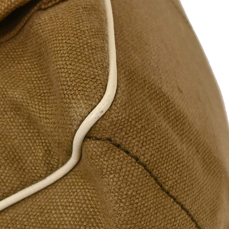 Celine * Brown Canvas Handbag SC-SA-1016 125190