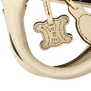 Celine * Brown Canvas Handbag SC-SA-1016 125190