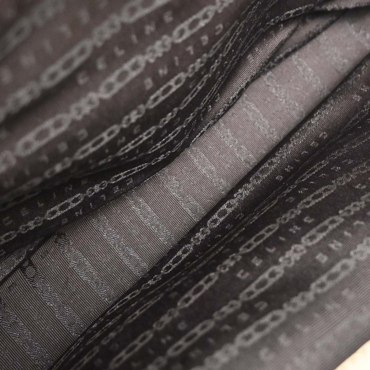 Celine * Brown Canvas Handbag SC-SA-1016 125190