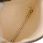 Bvlgari Beige Canvas Logomania Shoulder Bag ABEBEG 125193