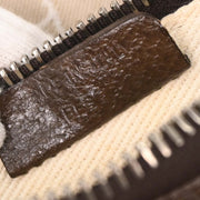 Bvlgari Beige Canvas Logomania Shoulder Bag ABEBEG 125193