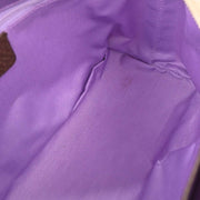 Bvlgari Beige Canvas Logomania Handbag APEBER 125194