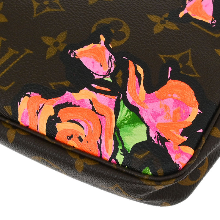 Louis Vuitton Monogram Rose Pochette Accessoires Handbag M48615 CA4078 125199