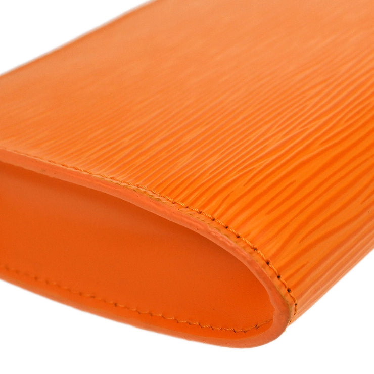 Louis Vuitton Orange Epi Pochette Accessoires 24 Handbag M5294H AR0093 125201