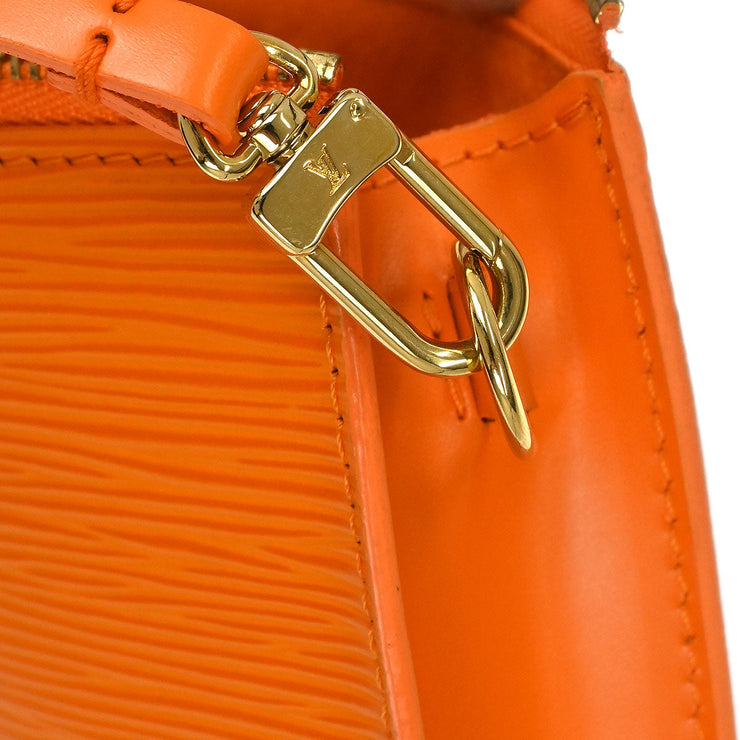 Louis Vuitton Orange Epi Pochette Accessoires 24 Handbag M5294H AR0093 125201