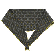 Hermes Scarf Brown Small Good 125203