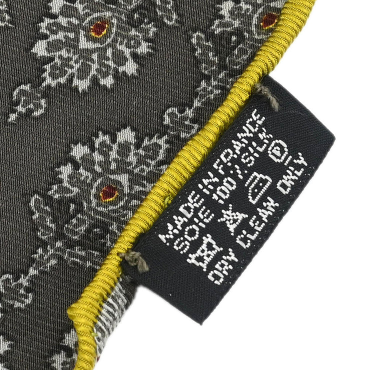 Hermes Scarf Brown Small Good 125203