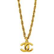 Chanel Gold CC Chain Pendant Necklace 125213