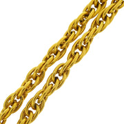 Chanel Gold CC Chain Pendant Necklace 125213