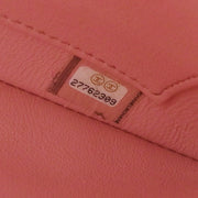 Chanel Pink Lambskin Shoulder Bag 125222