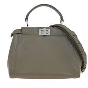Fendi Gray Peekaboo 2way Handbag 8BN244.AD6G.228.3118 125223