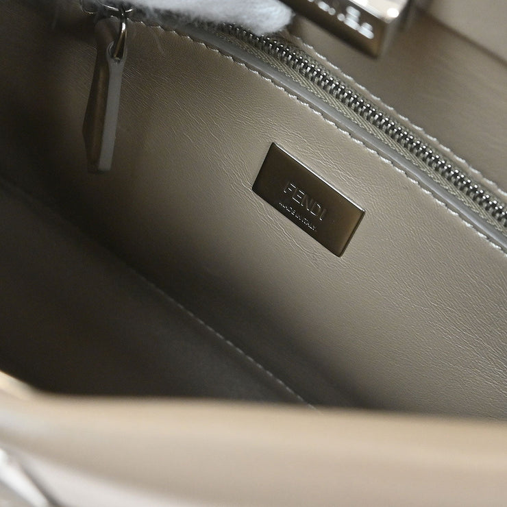Fendi Gray Peekaboo 2way Handbag 8BN244.AD6G.228.3118 125223