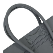 Celine Gray Leather Micro Luggage Tote Bag F-AT-2109 F-CU-3109 125225