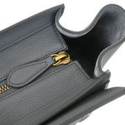 Celine Gray Leather Micro Luggage Tote Bag F-AT-2109 F-CU-3109 125225