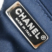 Chanel Navy Sequins Shoulder Bag 125227