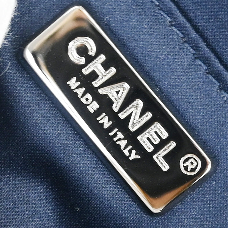 Chanel Navy Sequins Shoulder Bag 125227