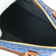 Louis Vuitton Denim Malletage Alma BB 2way Handbag M55048 FL1159 125228