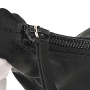 Prada Black Nylon Handbag 25/31 125229