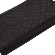 Chanel Black Canvas Emblem Shoulder Bag 125231