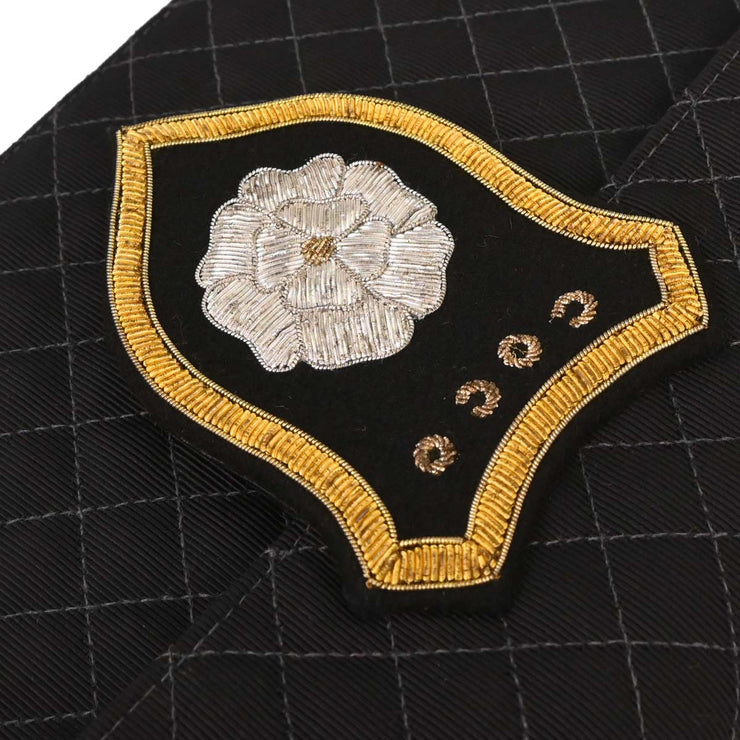 Chanel Black Canvas Emblem Shoulder Bag 125231